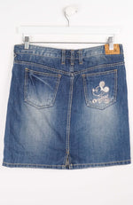 VINTAGE Y2K DENIM SKIRT (SIZE 14)