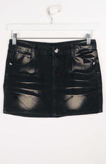 VINTAGE Y2K DENIM SKIRT (SIZE 10)