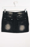VINTAGE Y2K DENIM SKIRT (SIZE 10)