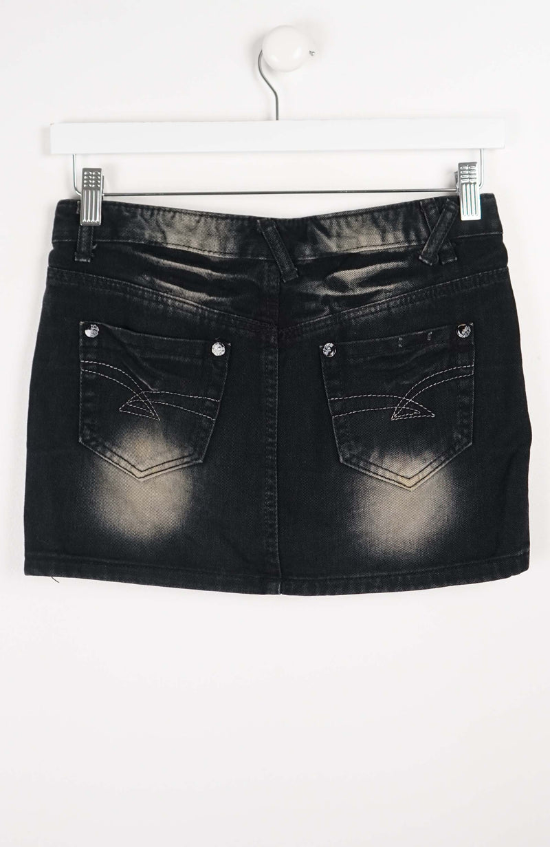 VINTAGE Y2K DENIM SKIRT (SIZE 10)