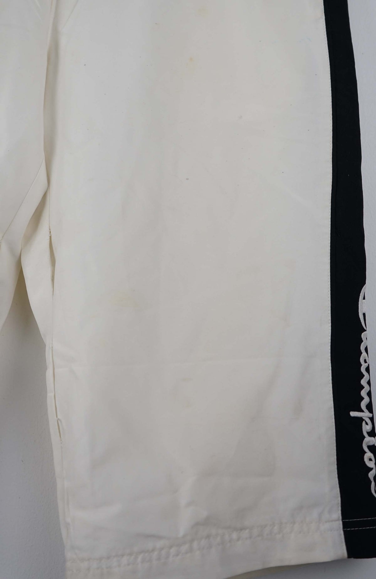 VINTAGE CHAMPION 3/4 TRACK PANT SHORTS (L)