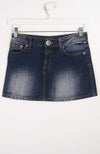 VINTAGE Y2K DENIM SKIRT (SIZE 10)