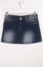 VINTAGE Y2K DENIM SKIRT (SIZE 10)