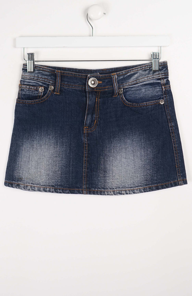 VINTAGE Y2K DENIM SKIRT (SIZE 10)