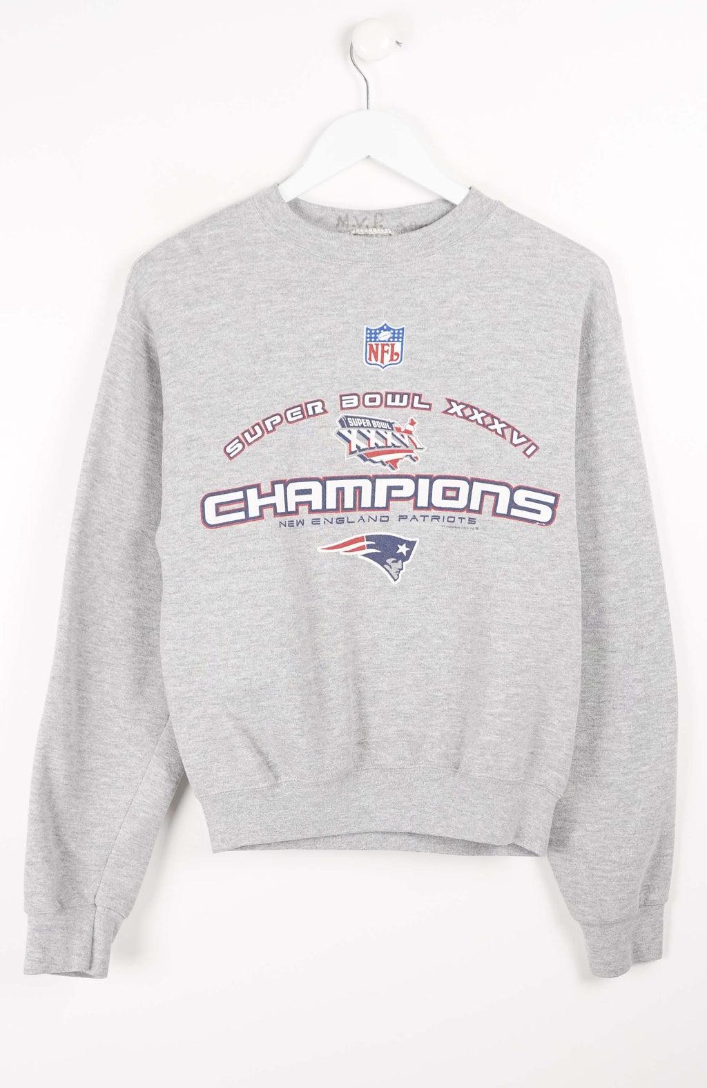 VINTAGE NEW ENGLAND PATRIOTS SWEATER (XS)
