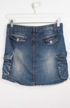 VINTAGE Y2K DENIM SKIRT (SIZE 12)