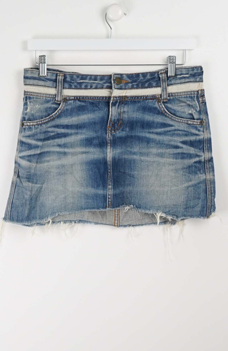  VINTAGE Y2K DENIM SKIRT W32