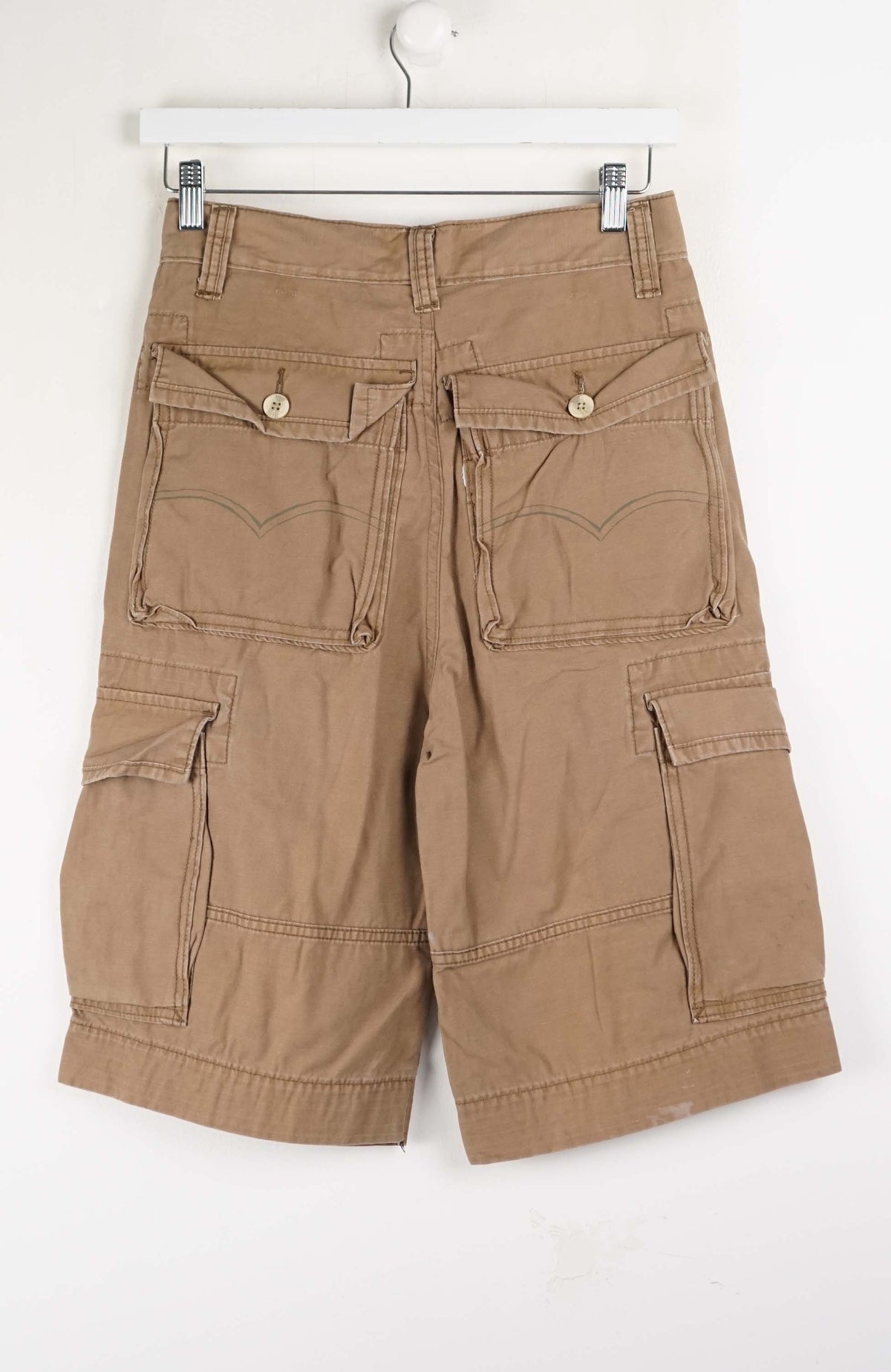 VINTAGE REWORK CARGO SHORTS W28