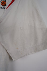 VINTAGE NIKE SOUTH GATE BASKETBALL JERSEY  POLO SHIRT (XL)