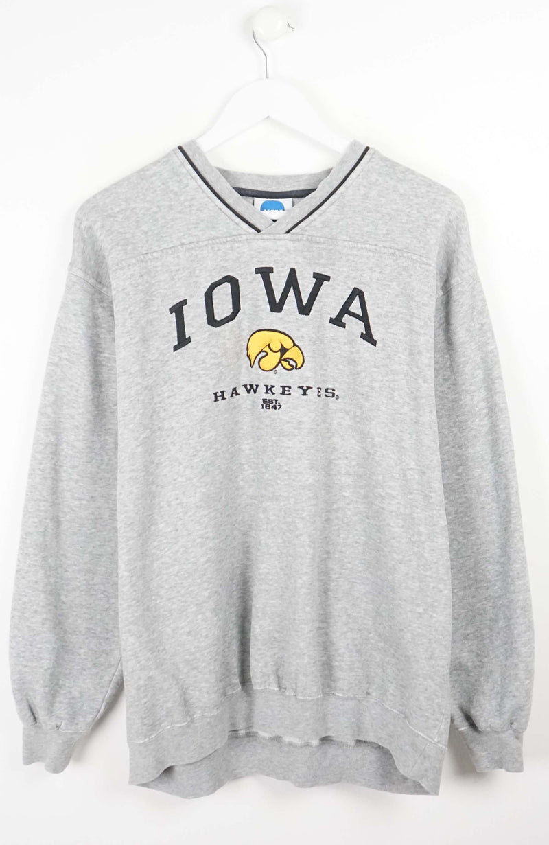 VINTAGE IOWA HAWKEYES SWEATER (L)