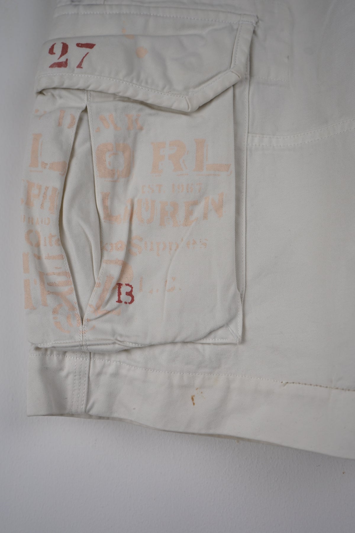 VINTAGE REWORK CARGO SHORTS W31