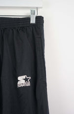 VINTAGE STARTER SNAP TRACK PANTS (M)
