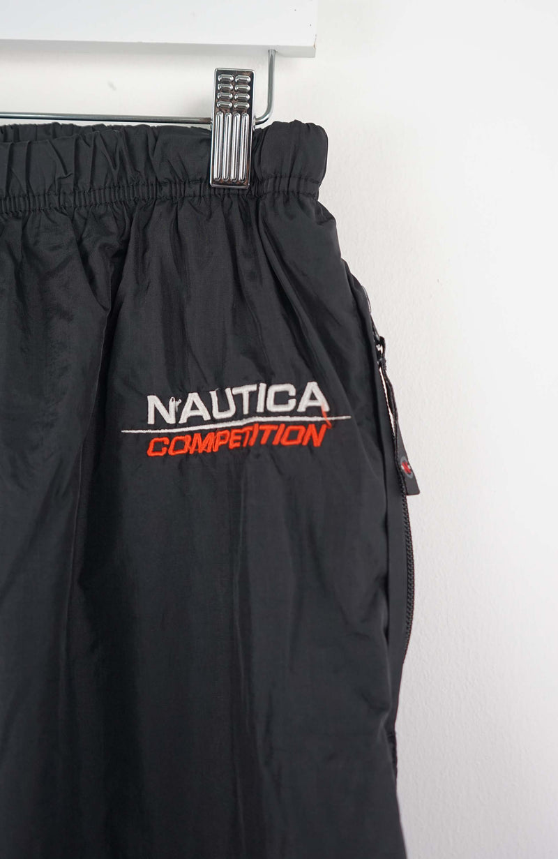 VINTAGE NAUTICA COMPETITION TRACK PANTS (M)