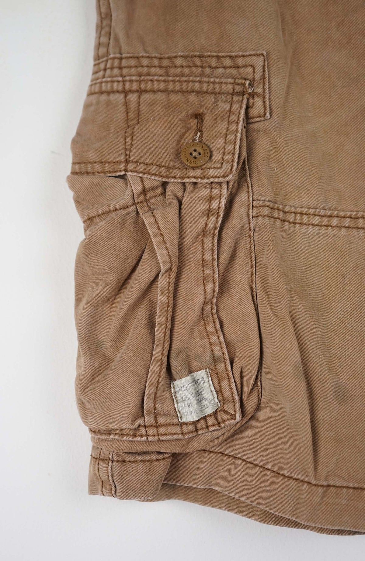 VINTAGE AUTHENTICS CARGO SHORTS W34