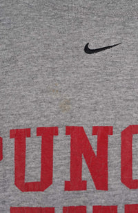 VINTAGE NIKE MILTON FOOBALL T-SHIRT (L)