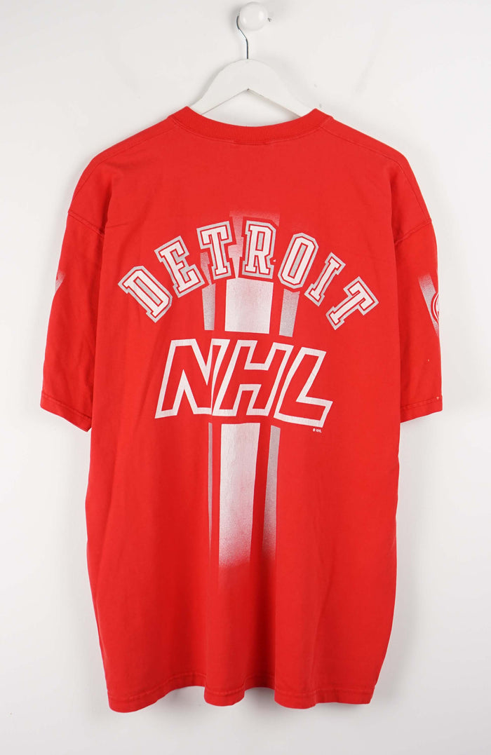 VINTAGE NHL DETROIT RED WINGS T-SHIRT (XL)