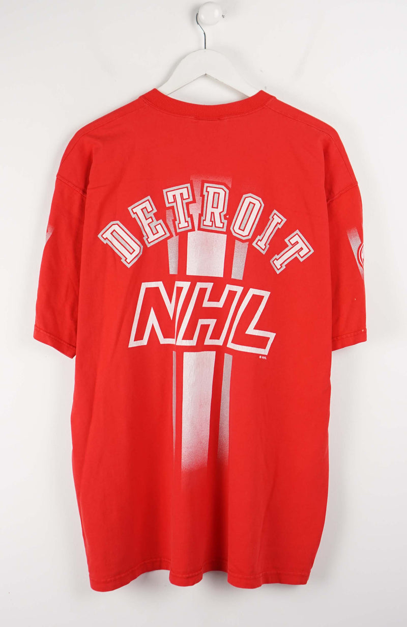 VINTAGE NHL DETROIT RED WINGS T-SHIRT (XL)