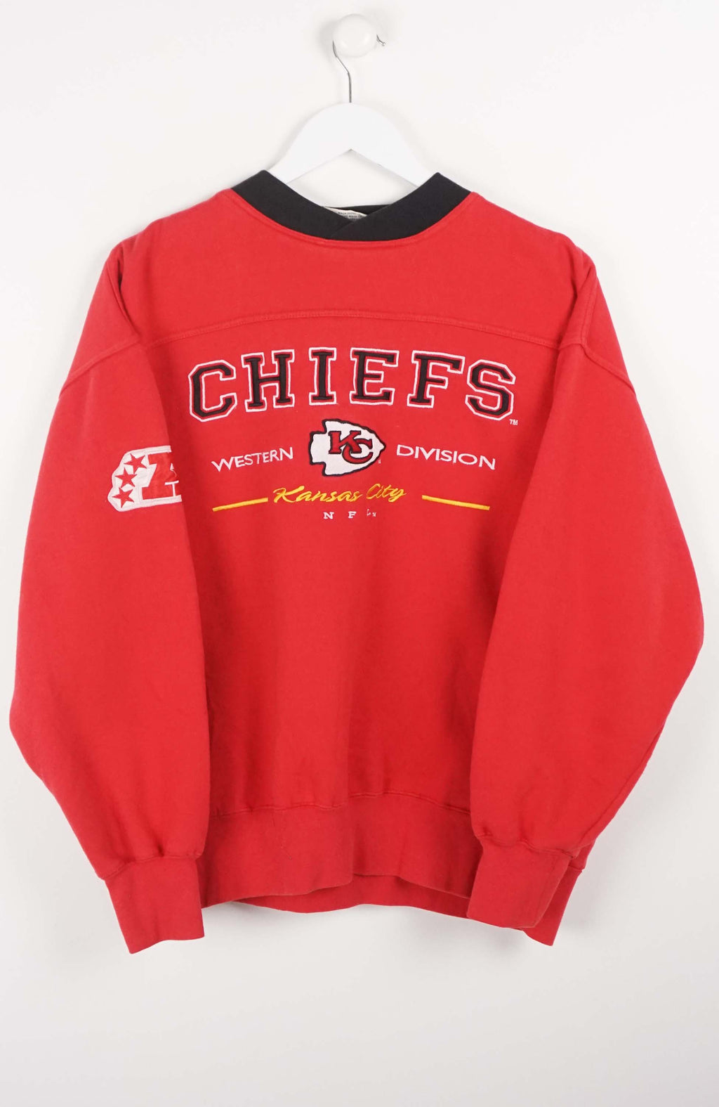 VINTAGE KANSAS CITY CHIEFS SWEATER (M)
