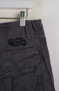 VINTAGE HAWK CARGO SHORTS W34