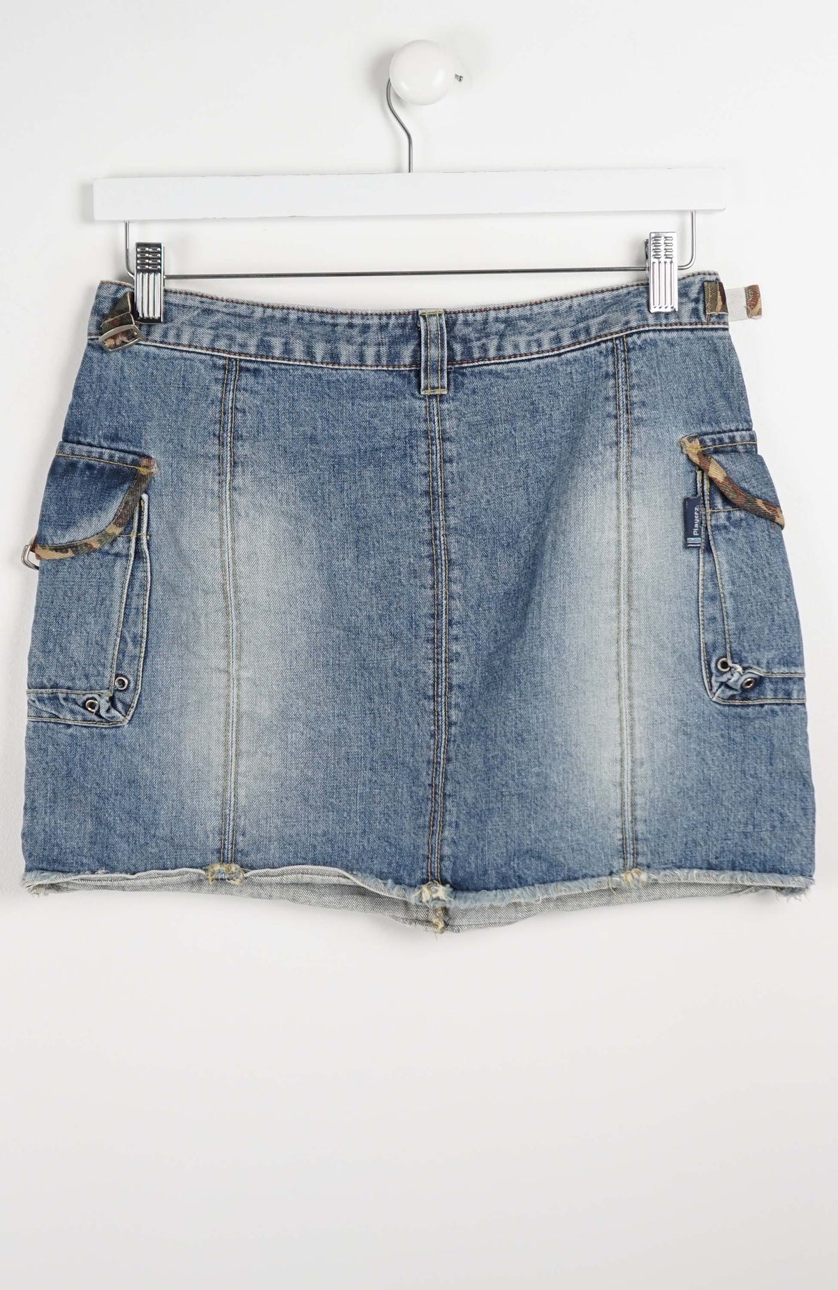 VINTAGE Y2K DENIM SKIRT (SIZE 10)