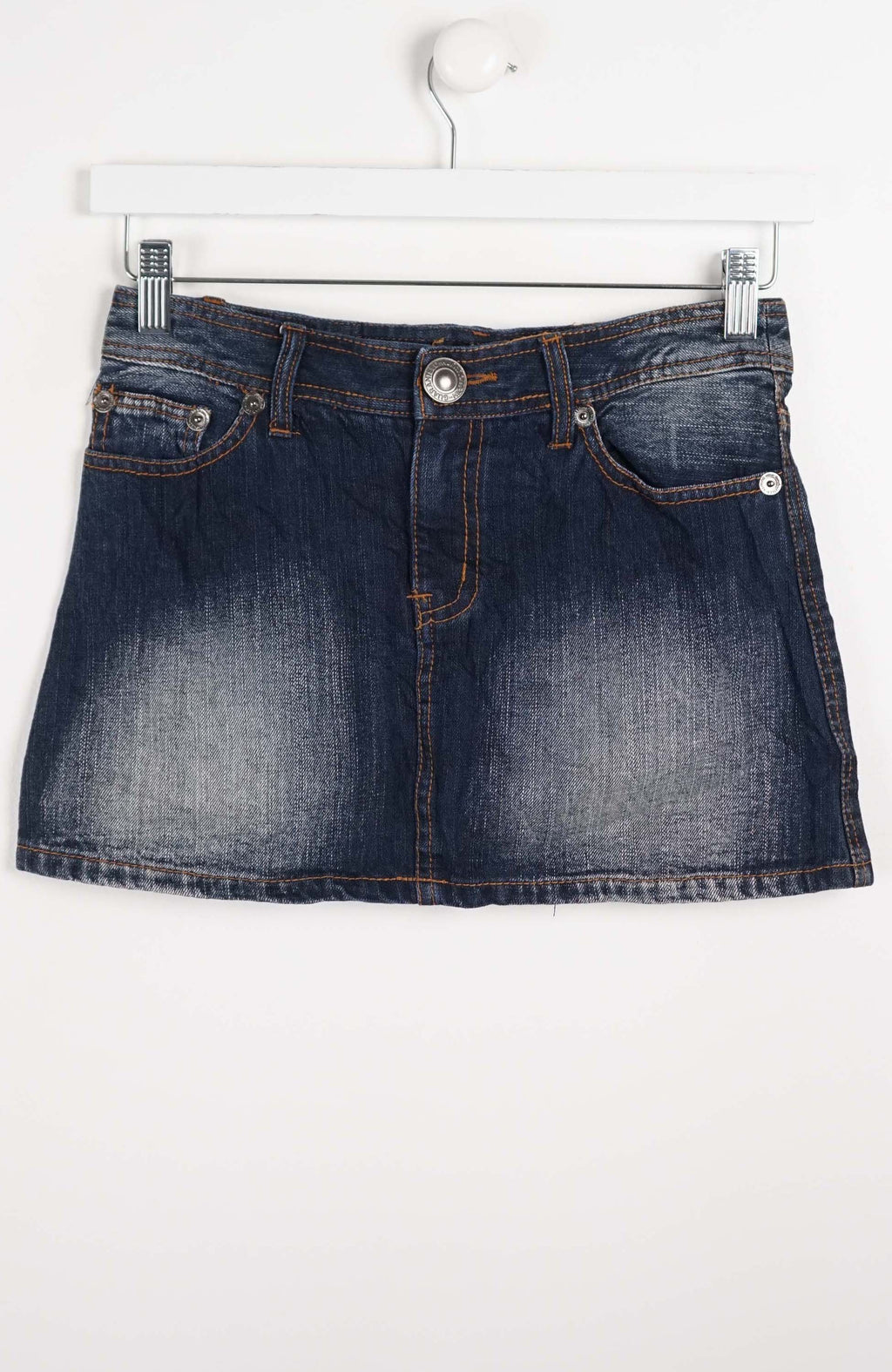 VINTAGE Y2K DENIM SKIRT (SIZE 8)