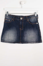 VINTAGE Y2K DENIM SKIRT (SIZE 8)