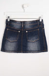 VINTAGE Y2K DENIM SKIRT (SIZE 8)