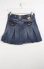 VINTAGE Y2K DENIM SKIRT (SIZE 10)
