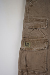 VINTAGE LEE DUNGAREES CARGO SHORTS W30