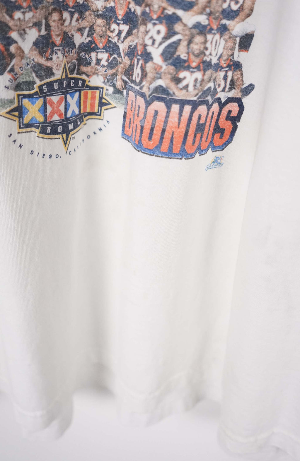VINTAGE SUPER BOWL DENVER BRONCOS T-SHIRT (XXL)