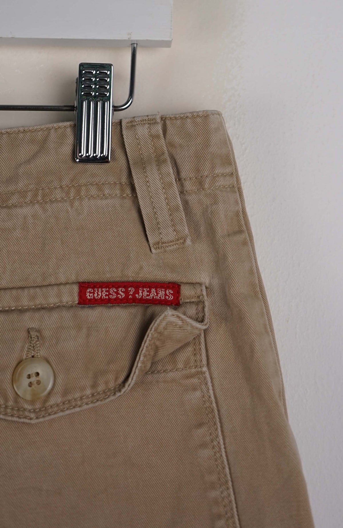 VINTAGE GUESS JEANS CARGO SHORTS W35