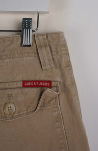 VINTAGE GUESS JEANS CARGO SHORTS W35
