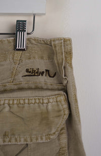 VINTAGE QUIKSILVER CARGO SHORTS W34