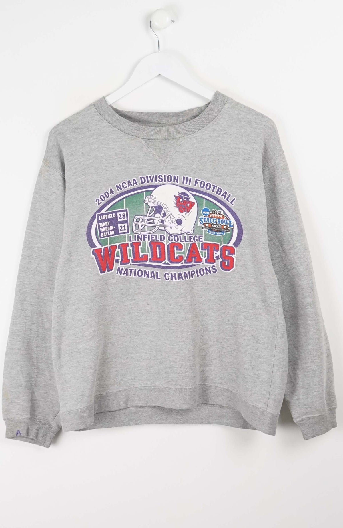 VINTAGE NCAA WILDCATS FOOTBALL SWEATER (S)