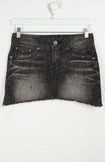VINTAGE Y2K DENIM SKIRT (SIZE 10)