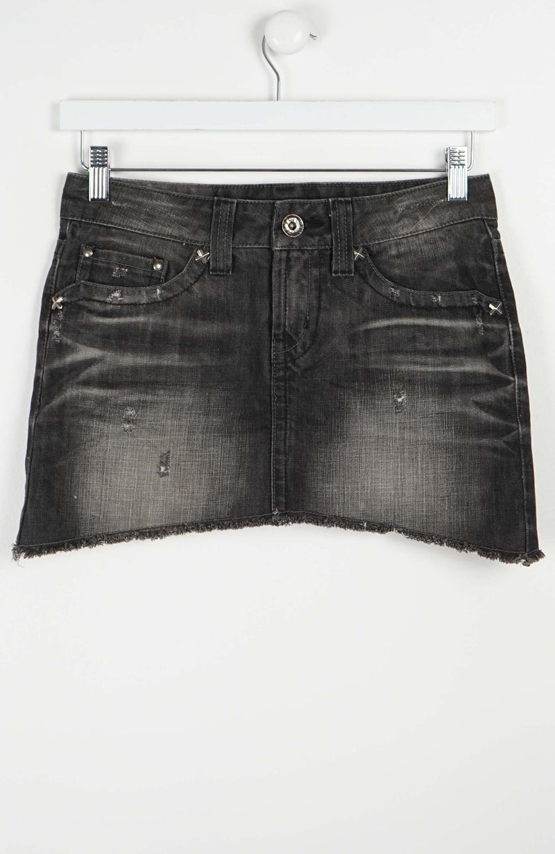 VINTAGE Y2K DENIM SKIRT (SIZE 10)