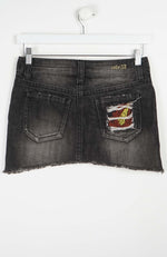 VINTAGE Y2K DENIM SKIRT (SIZE 10)