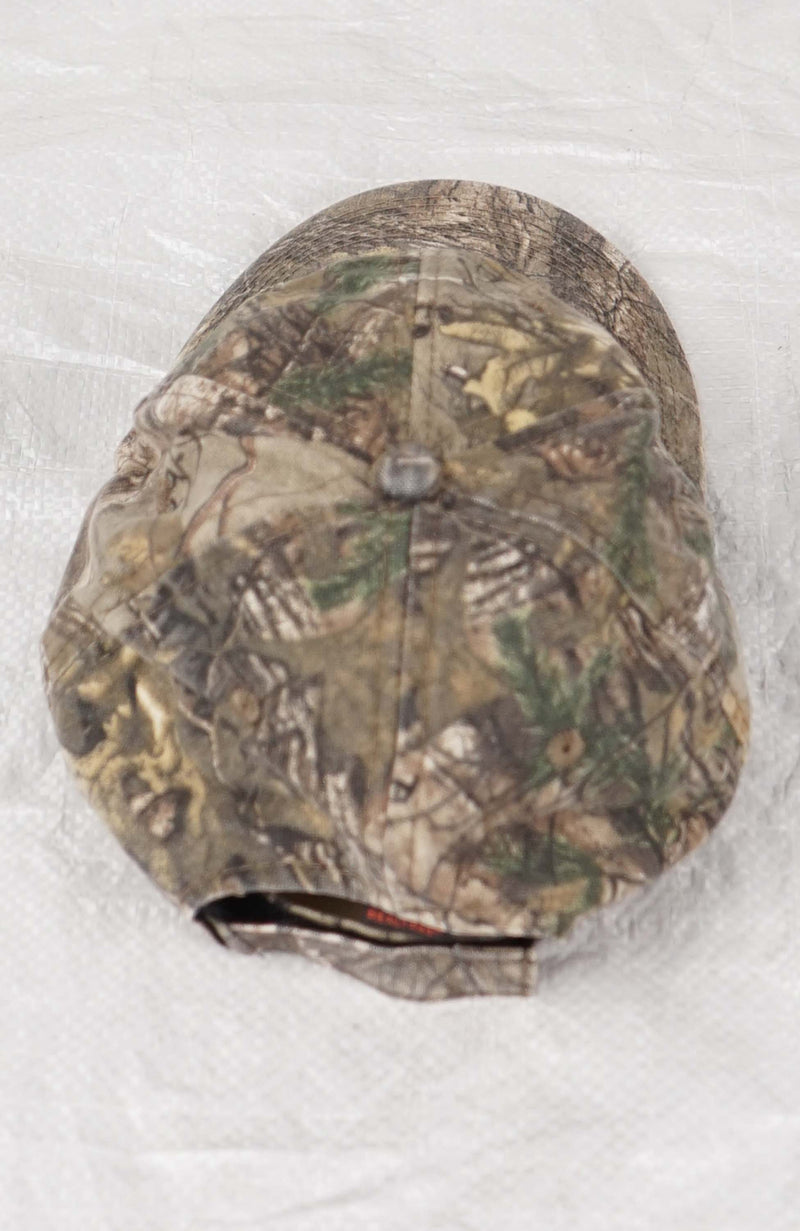VINTAGE BANNER BANK  REAL TREE HAT