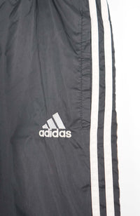 VINTAGE ADIDAS TRACK PANT SHORTS (XL)