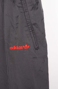 VINTAGE ADIDAS TRACK PANT SHORTS (XL)