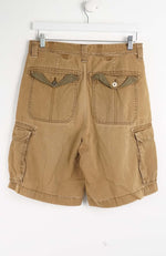 VINTAGE REWORK CARGO SHORTS W30