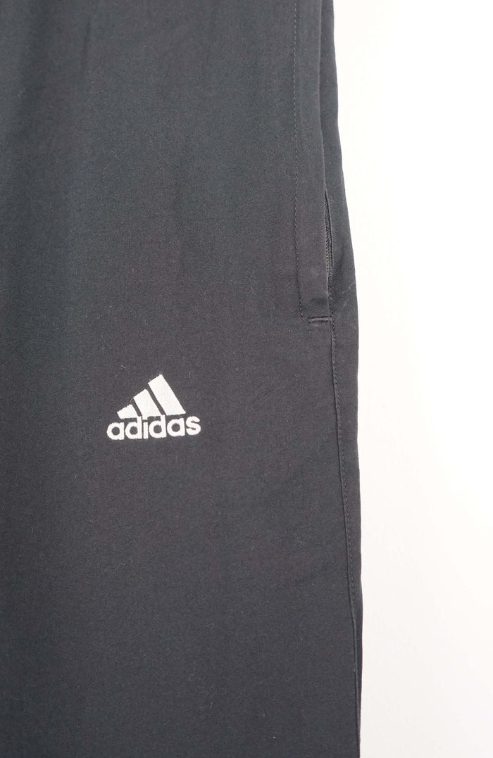 VINTAGE ADIDAS TRACK PANT SHORTS (XL)