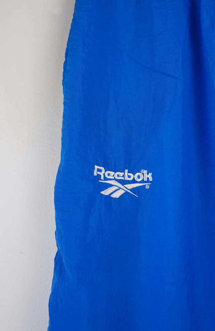 VINTAGE REEBOK TRACK PANT SHORTS (S)