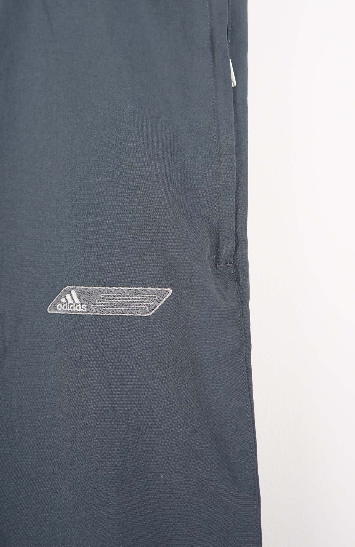 VINTAGE ADIDAS TRACK PANT SHORTS (XL)