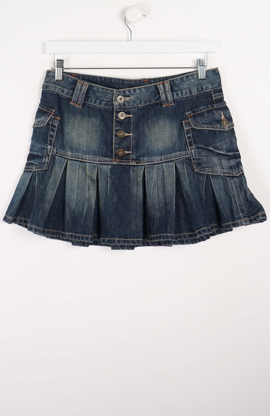VINTAGE Y2K DENIM SKIRT (SIZE 12)