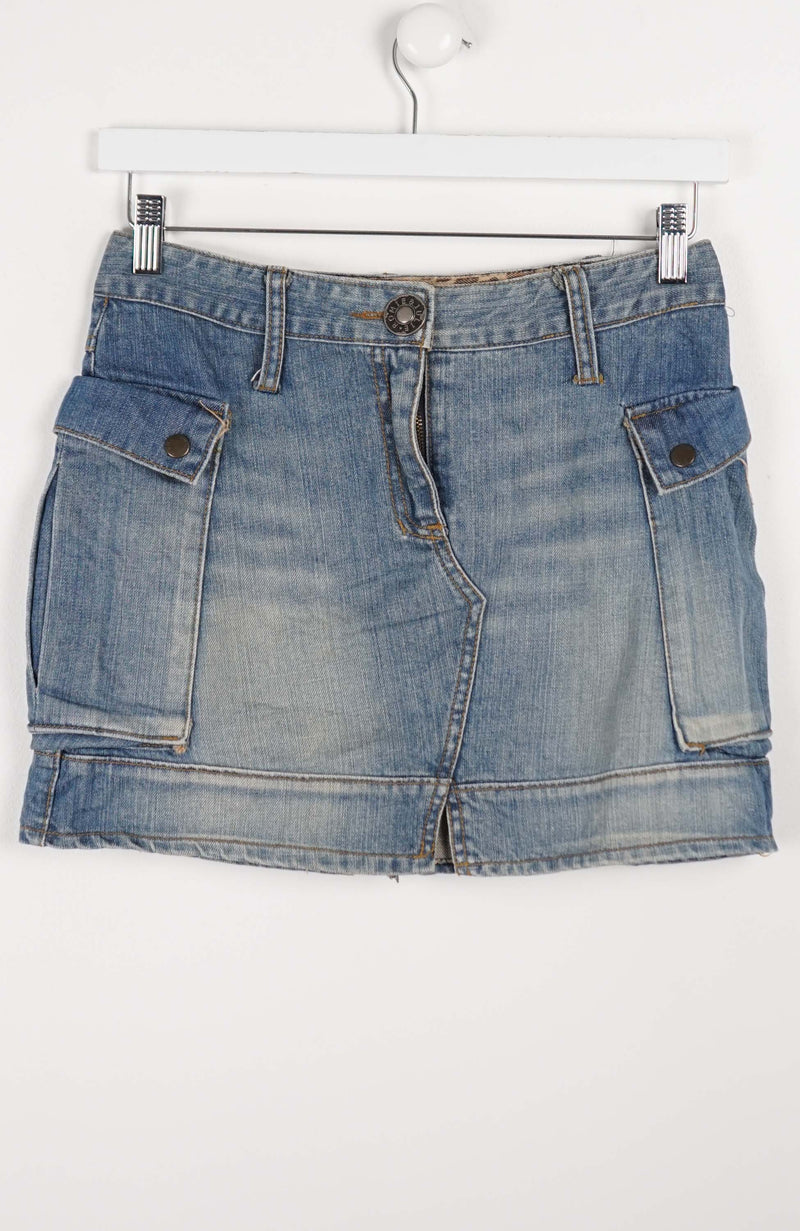 VINTAGE Y2K DENIM SKIRT (SIZE 10)