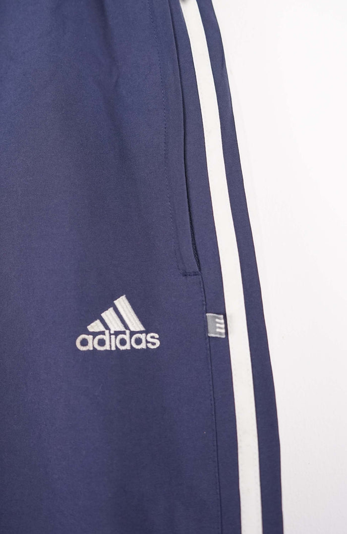 VINTAGE ADIDAS TRACK PANT SHORTS (M)