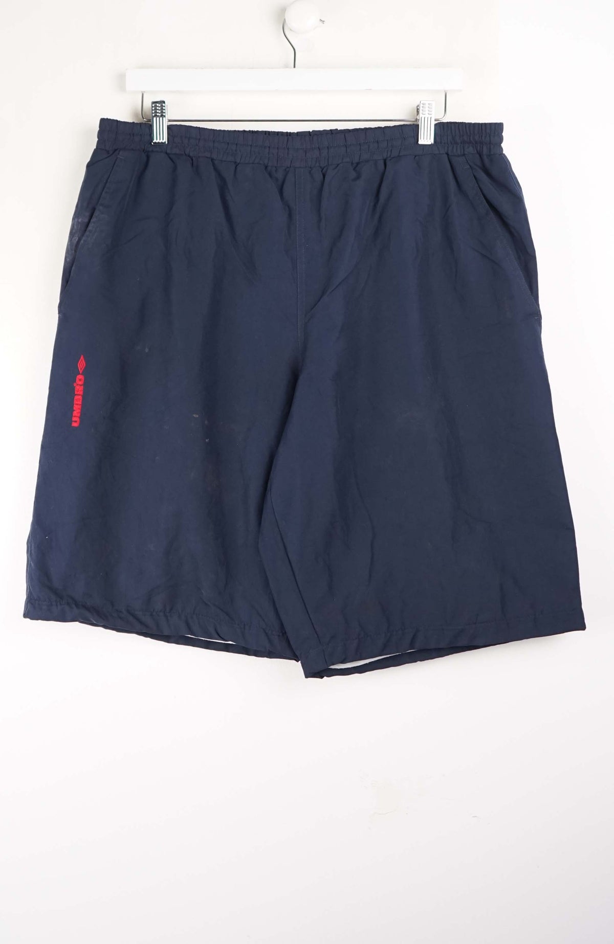 VINTAGE UMBRO TRACK PANT SHORTS (XL)