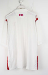 VINTAGE NIKE TROJANS JERSEY POLO SHIRT (XXL)