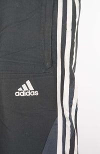 VINTAGE ADIDAS TRACK PANT SHORTS (XXL)